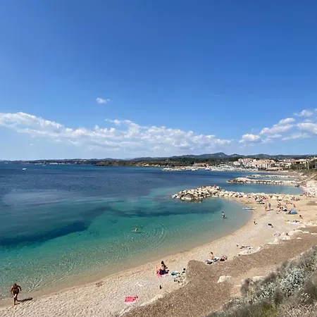 T2 With Shared Pool In Apartman Six-Fours-les-Plages